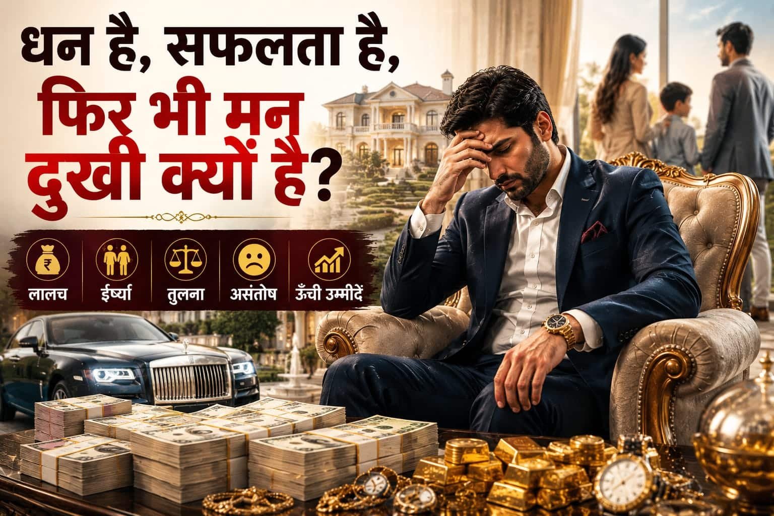 हम इतने दुखी क्यों हैं?