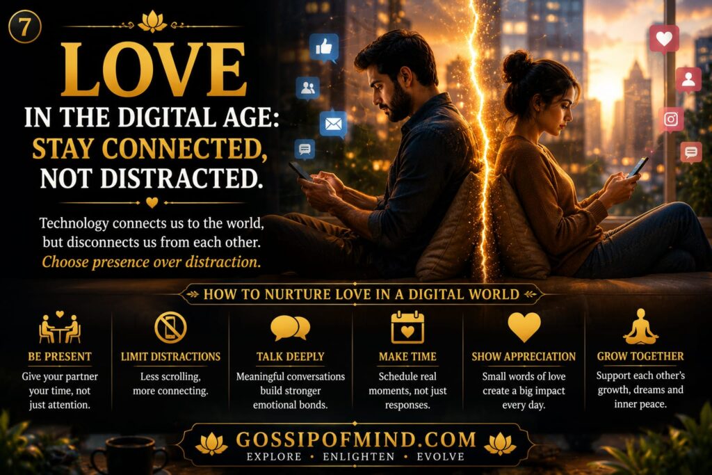 Couple using smartphones, showing the impact of digital distractions on modern relationships.