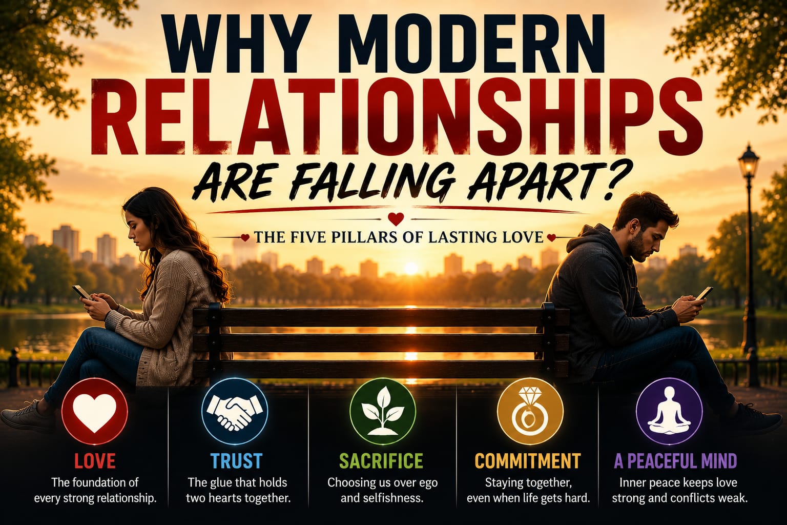 Why Modern Relationships Fail: The Five Pillars of Lasting Love