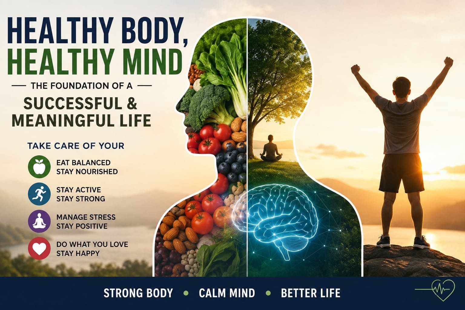 Healthy Body and Healthy Mind: The Foundation of a Successful and Meaningful Life
